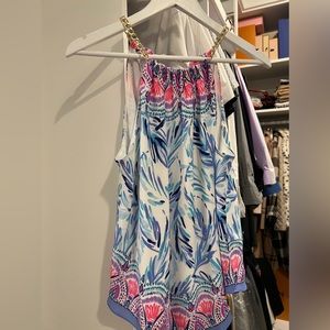 Lilly Pulitzer asymmetrical top